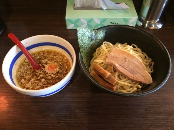 「角ふじつけ麺(ノーマル) 800円」@山勝角ふじ 総本店の写真