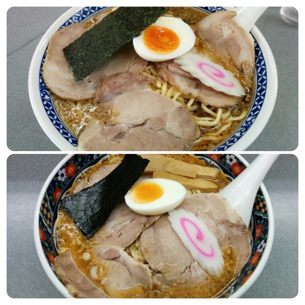 「らーめん（醤油、味噌）880円」@玉川大盛軒の写真