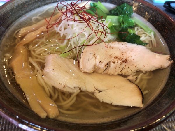 「ホタテだし潮らーめん750円」@創作麺処 麺soulの写真