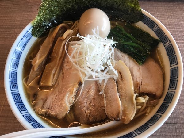 「煮干し中華そば スペシャル 中盛」@東大和ラーメン大冬樹Season2の写真