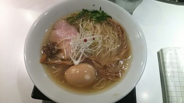 「味玉塩そば950円」@SOBAHOUSE金色不如帰の写真