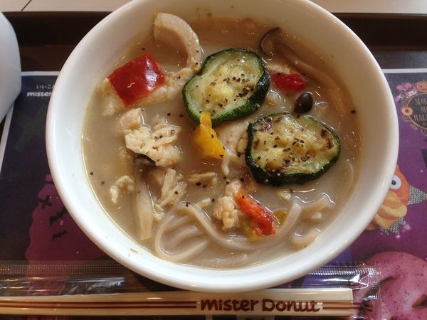 「きのこ味わう白湯麺」@ミスタードーナツ 亀戸ショップの写真