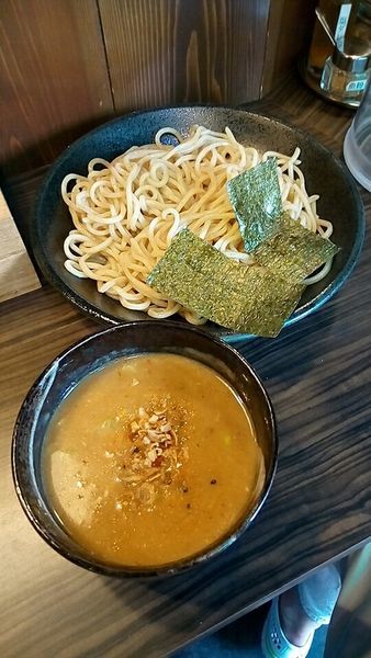 「渡り蟹のつけ麺８８０円」@青唐爽麺ハルクの写真