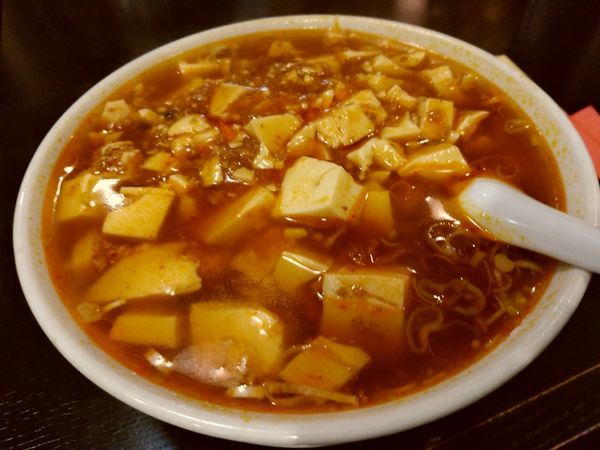 「マーボラーメン(並盛)800円」@中国料理 萬嵐の写真