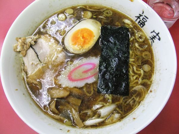 「正油ラーメン（600円）」@福実 志茂店の写真