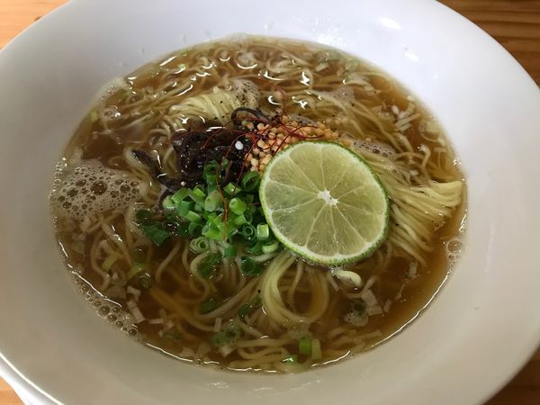 「かけ醤油ラーメン  500円」@杏子の写真