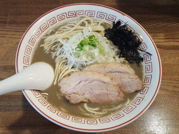 「濃厚煮干そば 中 (無料)  バリカタ ￥790」@煮干中華そば専門 煮干丸の写真