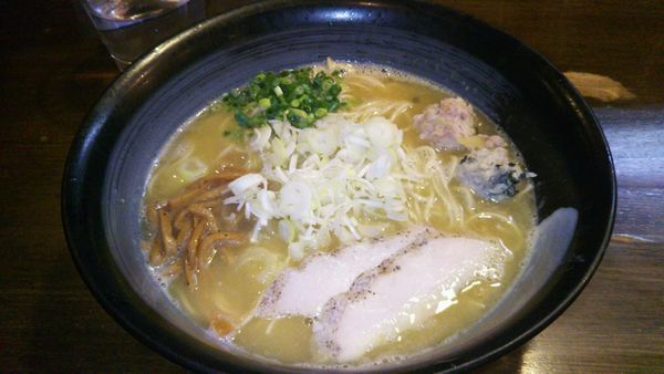 「純鶏白湯（塩）　７５０円」@鶏々 TORIDORIの写真