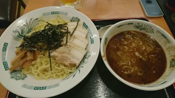 「和風つけ麺_510円」@日高屋 西新宿1丁目店の写真