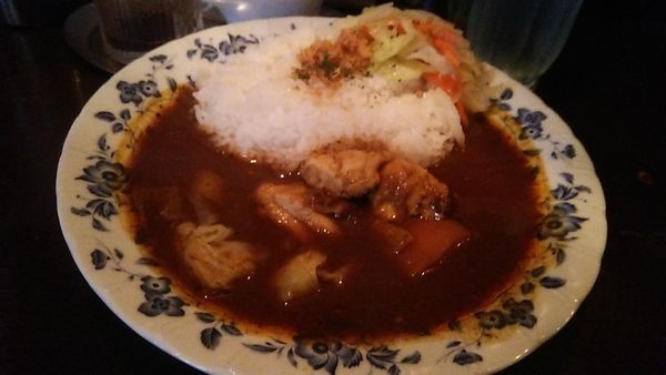「インド風カレー 900円」@本石亭の写真