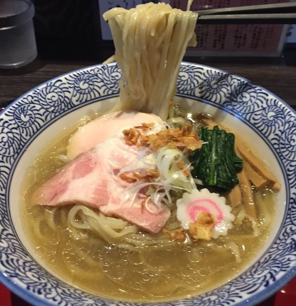 「冷やし煮干そば700円」@鶏そば なんきち 東京店の写真