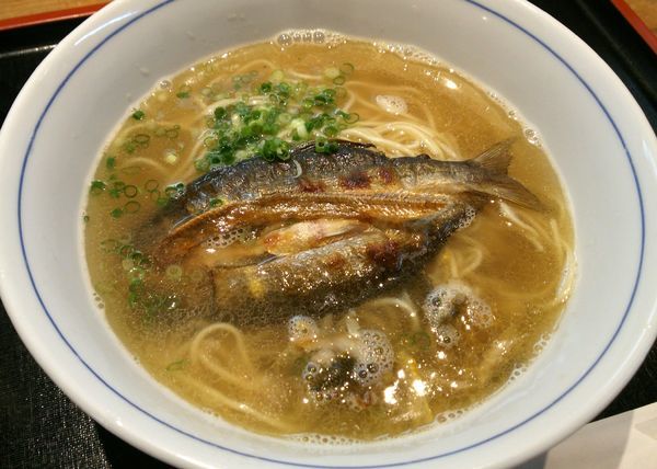 「炭火焼・天然鮎らーめん　2350円」@川原町泉屋の写真