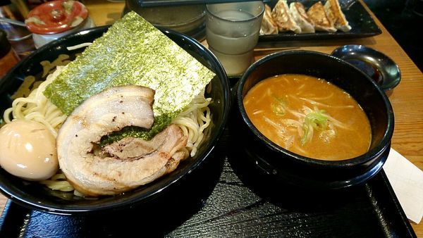 「百年味噌つけ麺大盛」@マルキン本舗 百年味噌ラーメンの写真