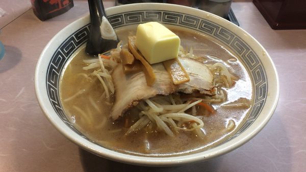 「味噌バターらーめん」@さっぽろ亭 東山店の写真