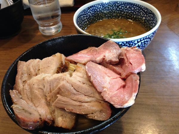 「チャーシュー極濃煮干つけ麺」@煮干しつけ麺 宮元の写真