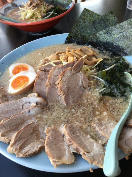 「スーパーネギチャーシュー中盛り」@ラーメンショップ 122号騎西店の写真