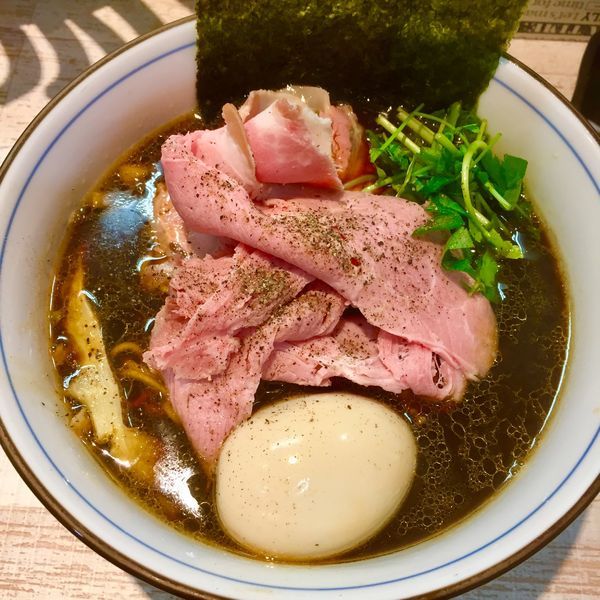 「【気まぐれ限定】四つ葉ブラック ￥850」@中華そば 四つ葉の写真