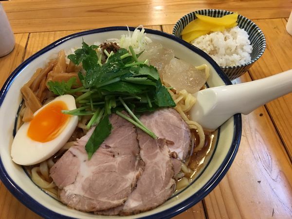 「水らーめん 780円」@麺屋 水の写真