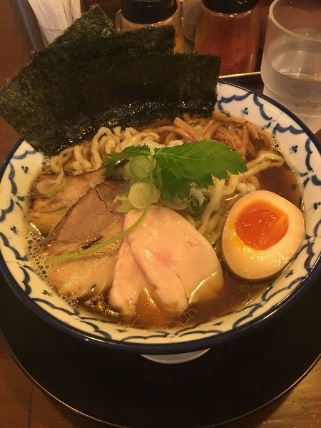「特製比内地鶏の煮干しらぁめん」@千葉房総 麺のマルタイの写真