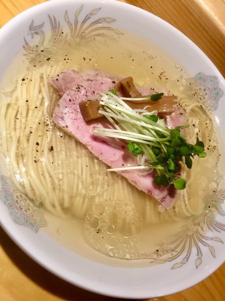 「塩そば ￥650」@麺屋 坂本01の写真