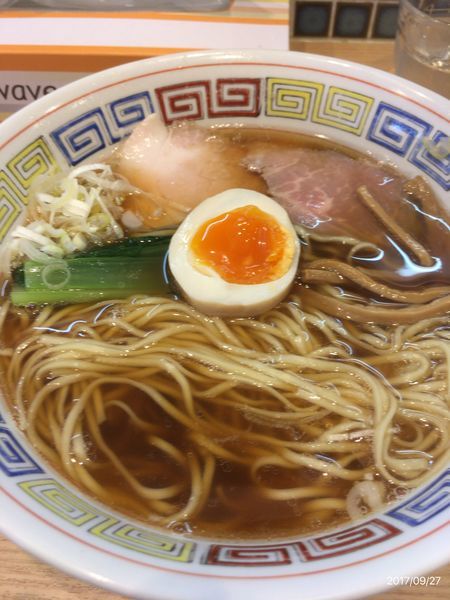 「中華そば」@ほっこり中華そば もつけの写真