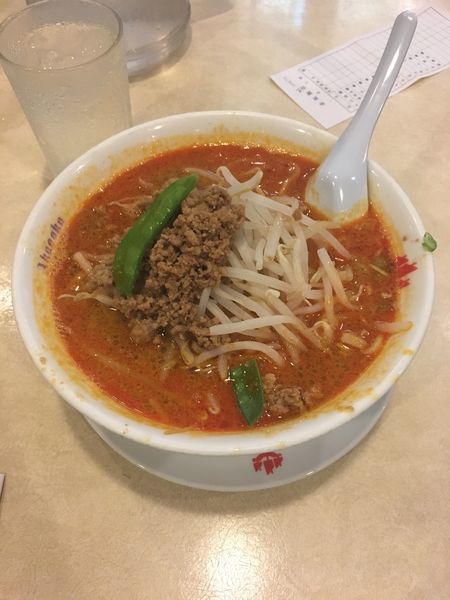 「担々麺」@赤坂飯店 パレスサイドビル店の写真