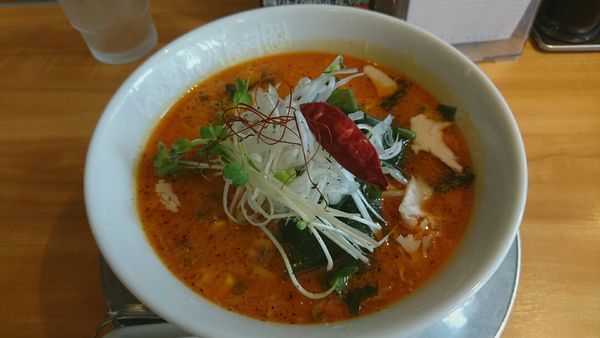 「辛紅の薔薇_830円」@らあめん花月嵐 東高円寺店の写真