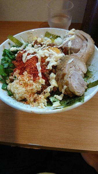 「限定我流台湾混ぜ蕎麦豚増し1050円」@豚星。の写真