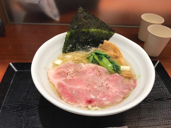 「鶏ダシ塩RAMEN」@RAMEN 火影 ラゾーナ川崎店の写真