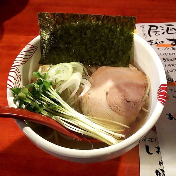 「塩らーめん（ハーフ）」@麺処 あす花の写真