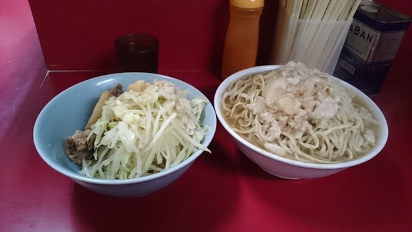 「大(アブラマシマシヤサイ)￥７９０」@ラーメン二郎 中山駅前店の写真