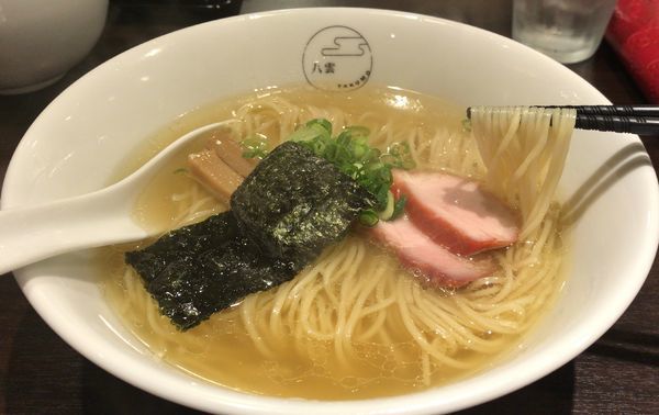 「支那そば 白だし(700円)」@八雲の写真