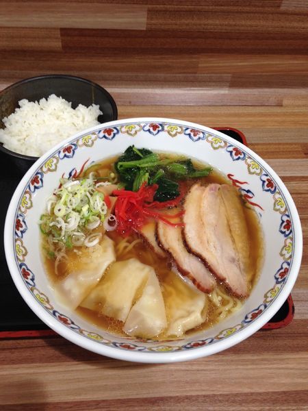 「生姜醤油風ラーメン」@谷川岳PA上り スナックコーナーの写真