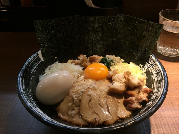 「◯得あぶらめん（中盛）」@麺家 ぶらいとんの写真