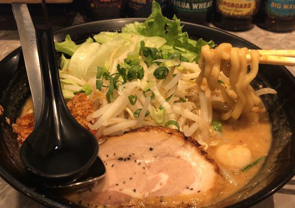 「超濃厚みそラーメン(850円)」@麺処 かっすい55の写真