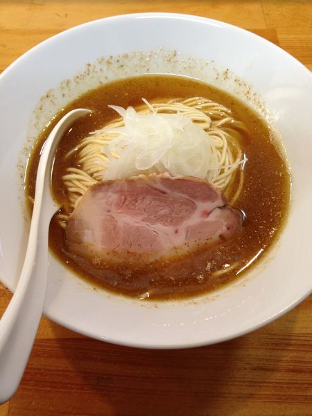 「煮干ソバ(塩)」@煮干中華ソバ イチカワの写真