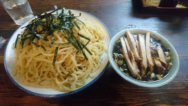 「チャーシューつけそば大盛」@丸長 荻窪本店の写真
