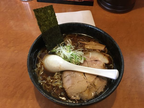 「焙煎醤油ラーメンあっさり系」@麺家 風 本店の写真