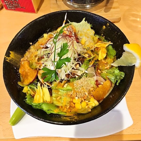 イエロー担々麺（カレー）3辛