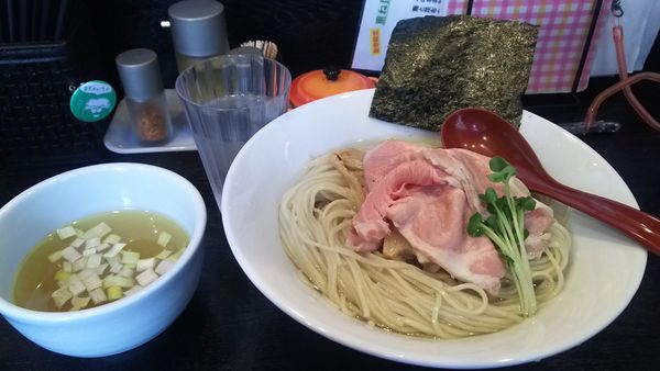 「重ね昆布水のつけめん 大盛」@雨ニモマケズの写真