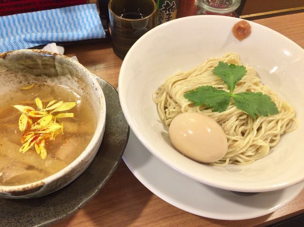 「鯛塩つけめん」@鯛塩そば 灯花 本店の写真