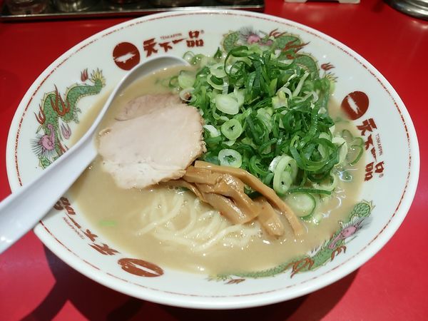 「ねぎラーメン　こってり」@天下一品 蒲田店の写真