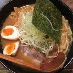 白ねぎ味噌らーめん + 味玉