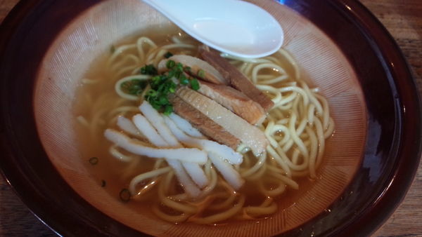 「八重山そば」@そば処 ま〜さん道の写真