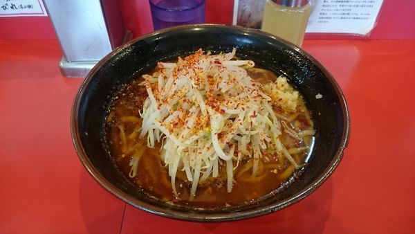 「辛いラーメン」@麺屋 桐龍の写真
