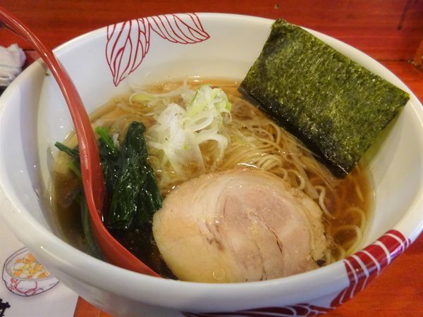「醤油らーめん ＋ だし炊きご飯　　750円」@麺処 あす花の写真