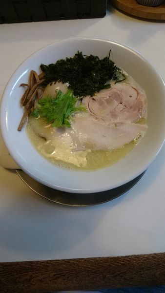 「特製鶏白湯（塩）」@風見鶏の写真