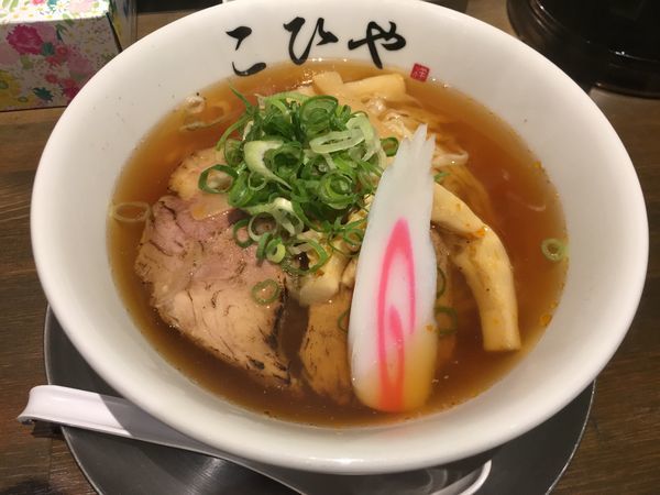 「川越醤油ラーメン」@川越らーめん こひやの写真