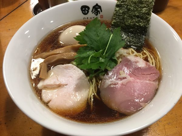 「煮干しそば 醤油」@中華そば 田家 本店の写真