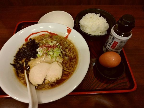 「醤油らーめん(並盛・120g)730円」@麺屋 福籠の写真